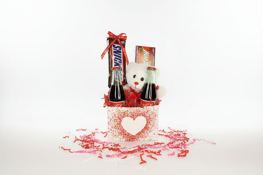 Kids Cuddle and Candy Gift Basket