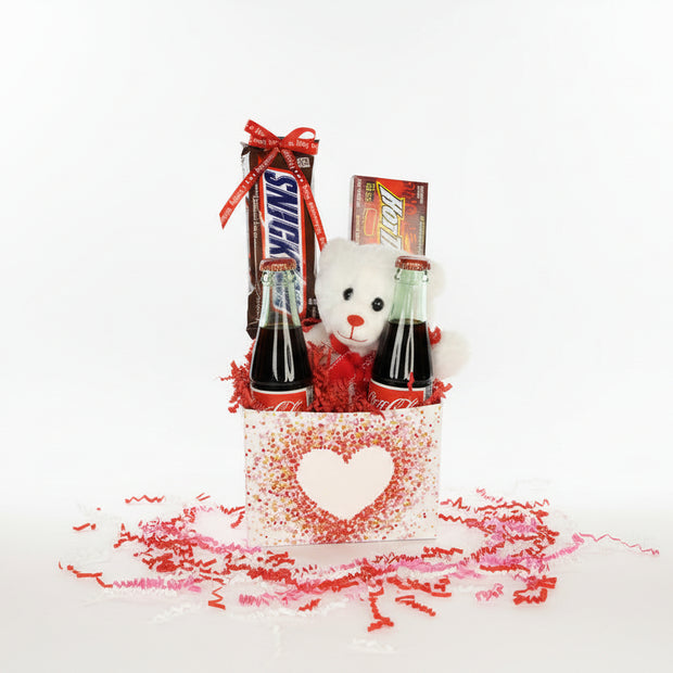 Kids Cuddle and Candy Gift Basket