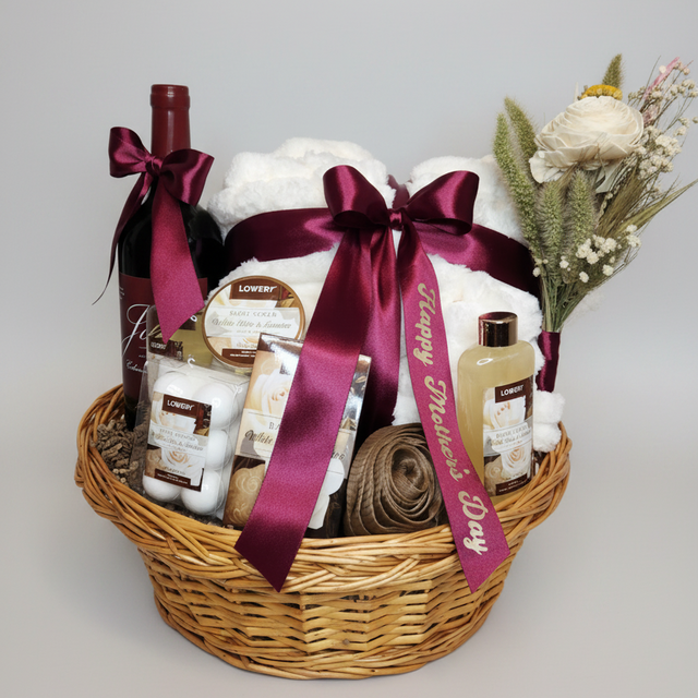 Happy Mothers Day Dear Wife Gift Basket