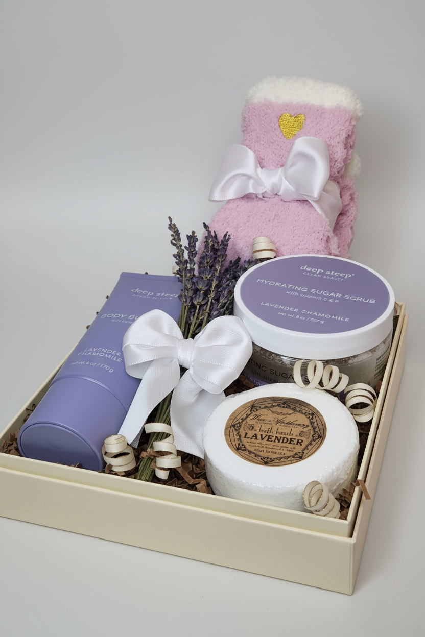 Relax in Lavendar Gift Box
