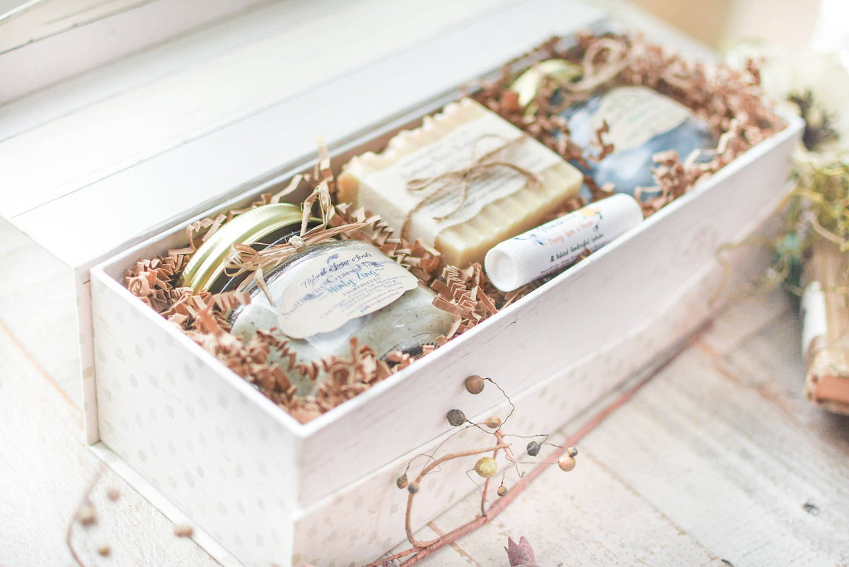Natural Custom Spa Gift, Home Spa Kit, Christmas Gift