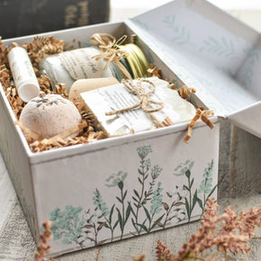 Custom Aromatherapy Spa Gift Set, Natural Skin Care