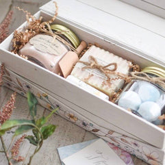 Natural Custom Spa Gift, Home Spa Kit, Christmas Gift